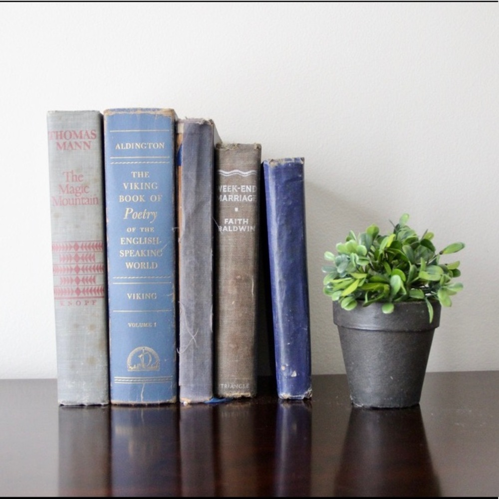 Set of Old Vintage Books
